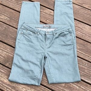 Prana Women's skinny Jeans Jade green / grey